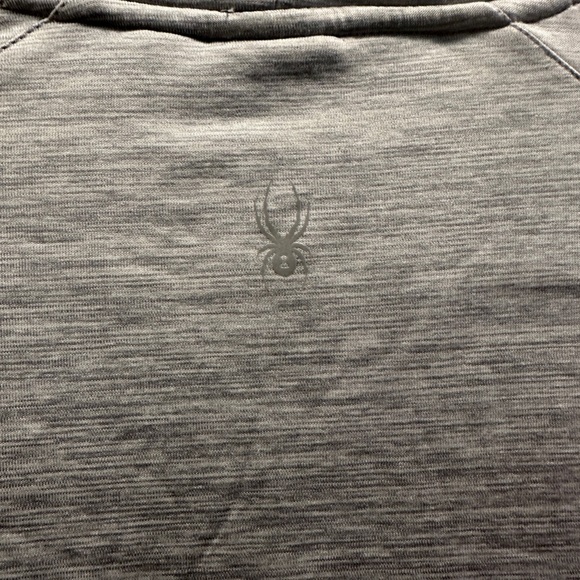 Spyder Women’s Athletic pullover Fleece Lined sweatshirt  Gray SZ Sm NWT - Picture 3 of 12